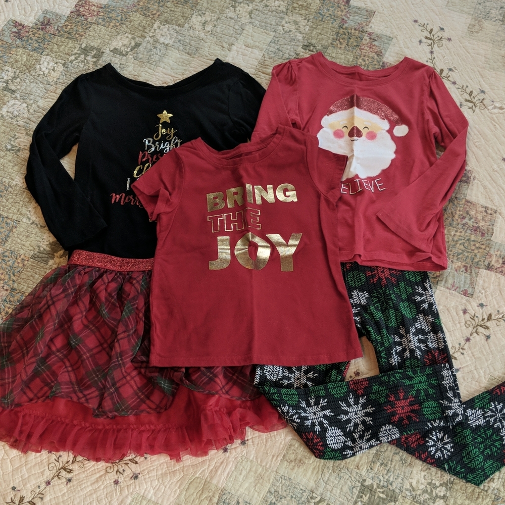 Girls Christmas clothes